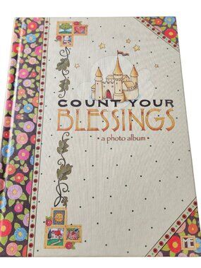 Vintage Mary Engelbreit Count Your Blessings Photo Album 1999 Unused